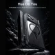 ESR Classic Hybrid MagSafe Case with Tempered Glass for iPhone 18 Pro / 17 Pro, Clear Black