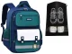 School Backpack with Shoe Bag, 30L