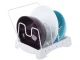 Dish and Lid Drainer Rack, White