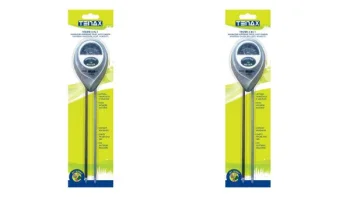 TENAX 3-in-1 Soil Tester: pH, Moisture, and Light Meter, 26 cm, Gray