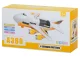 Toy Transporter Airplane with 6 Construction Vehicles