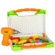 Kids Educational Constructor Building Blocks Pins Screws + Screwdriver, 181 pcs.