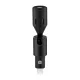 Puluz PU615B Omnidirectional Condenser Microphone for Mobile Phones, 8-Pin, Black