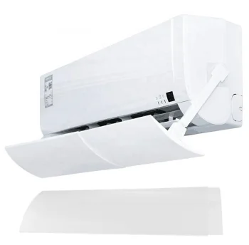 Air Conditioner Deflector AG719A, White