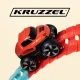 Kruzzel Flexible Racing Track with LED Car, 193 Pieces, 4.8m