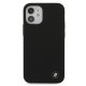 BMW iPhone 12 mini Case Silicone Signature, Black