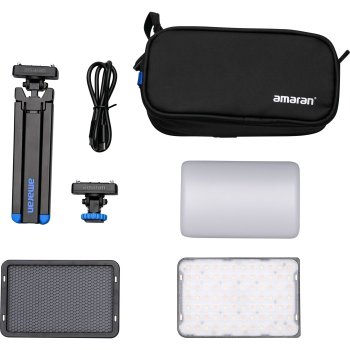 Amaran Ace 25x Kit LED Video Light, Silver