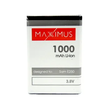 Maxximus Battery for Samsung E250, 1000mAh