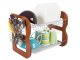 2-Tier Wooden Dish Drying Rack, Drainer with Cutlery Holder