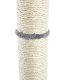 Cat Sisal Scratching Post, 100 cm - Beige/Gray