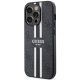 Guess GUHMP14XP4RPSK iPhone 14 Pro Max 6.7\" black/black hardcase 4G Printed Stripes MagSafe