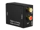 Optical Toslink SPDIF to 2x Cinch RCA Converter