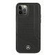Mercedes iPhone 12 Pro Max Case Perforated Area, Black