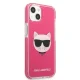 Apple iPhone 13 mini 5.4\'\' Karl Lagerfeld Choupette Head Case Cover, Fuchsia