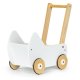 Деревянная коляска для кукол ECOTOYS, ходунок-толкатель
