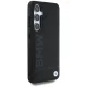 BMW Leather Big Wordmark Case for Samsung Galaxy S25 Black