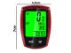 Bicycle Waterproof LCD Speedometer Speed Counter (22 Functions), Different colour