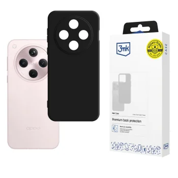 3mk Matt Case for Oppo Find X8, Matte Black