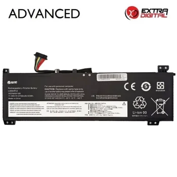 Laptop Battery for Lenovo L20M3PC2, 3750 mAh, 11.55V, Extra Digital