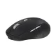 Wozinsky WMGK-1134 Ergonomic Wireless Mouse Bluetooth + 2.4 GHz - Black