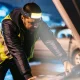 LED Headlamp with Motion Sensor and 15 Light Modes