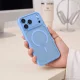 Tech-Protect MagPeak MagSafe CC Case for iPhone 18 Pro / 17 Pro, Light Blue Matte