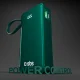 Power Bank SBS 10000 mAh 20W with Built-in USB-C Cable and Digital Display, Green