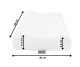 4Fizjo ERGO Orthopedic Pillow, Contoured, 60x40 cm, White