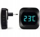 Waterproof Wireless Doorbell with Clock and Thermometer, 200m Range