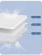 Bakalu 4D Breathable Baby Mattress 120x60 cm, White