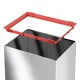 Hailo Big-Box Swing L Waste Bin, 35 L, Stainless Steel