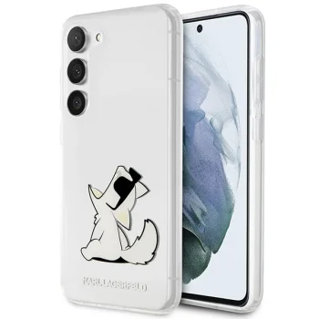 Karl Lagerfeld Transparent Case for Samsung Galaxy S23+ KLHCS23MCFNRC