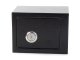 Home Safe with Key Lock, Black