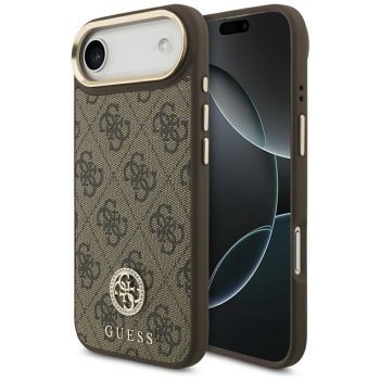 Guess 4G Strass Logo MagSafe Case for iPhone Air, Brown