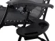 Folding Garden Lounger 2-in-1 Zero Gravity, Black