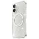 CARE by PanzerGlass Flagship Urban Explorer Case w. White MagSafe iPhone 17 - Clear Glitter