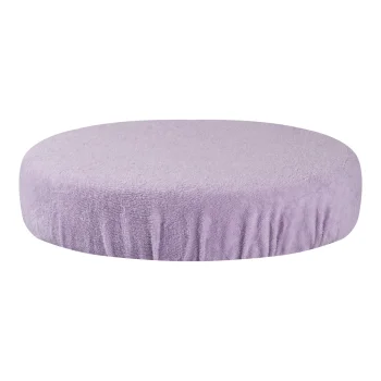 Terry Cloth Cosmetic Stool Cover 30-35 cm Purple