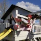 Kruzzel 00025383 Garden Swing - Gymnastic Trapeze, up to 100 kg