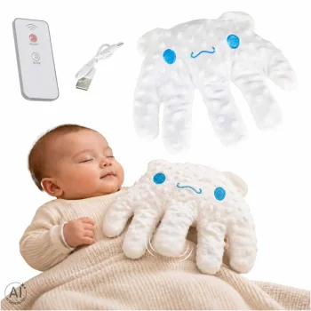 Soothing Baby Sleep Pillow with Patting Palm Function