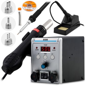 Humberg HM-29 2-in-1 Soldering and Hot Air Rework Station 700W