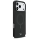 Mercedes iPhone 17 Pro Max Case Plain Smooth Leather MagSafe, Black