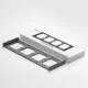 Sonoff Switch Frame 4-Gang M5-80 Smart Wall Switch Black