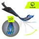 TSUNAMI Swimming and Diving Fins L/XL (42.5-47.5), Blue