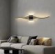 Черный Настенный Светильник 60см, Нейтральный свет | Black Wall Lamp
