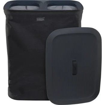 Joseph Joseph Tota 90 L Laundry Separation Basket, Black