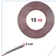 Self-Adhesive Decorative Chrome Trim Moulding Strip for Cars 6mm x 15m, Silver