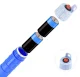 Battery-Operated Liquid Transfer Pump for Fuel and Water, blue