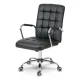 Sofotel Benton Office Chair, Faux Leather, Black