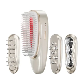 Anlan 02-AGSY51-0RA 3-in-1 Body, Face, and Head Massager