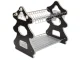 Two-Tier Dish Drainer with Cutlery Holder, 39x39x26 cm